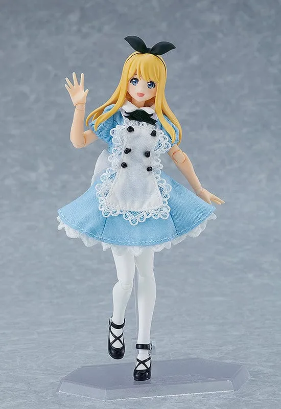Vinyl Unit 598 figma Female Body ( Alice ) with Dress   Apron Outfit
