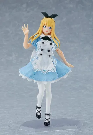 Vinyl Unit 598 figma Female Body ( Alice ) with Dress   Apron Outfit