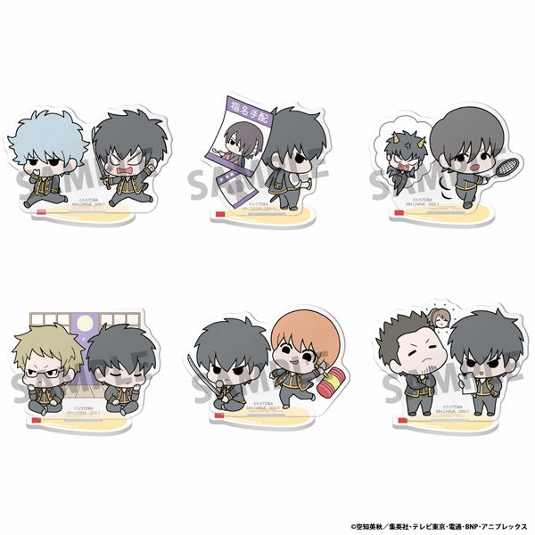 ACRYLIC STAND BUDDYCOLLE Gintama Vice Leader 24H (SET of 6pcs) Designer Unit