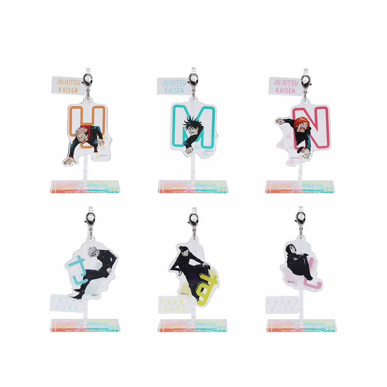 Acrylic Stand Yuratto Jujutsu Kaisen Exhibition 1 Pcs Random Chibi Decor Static Figure