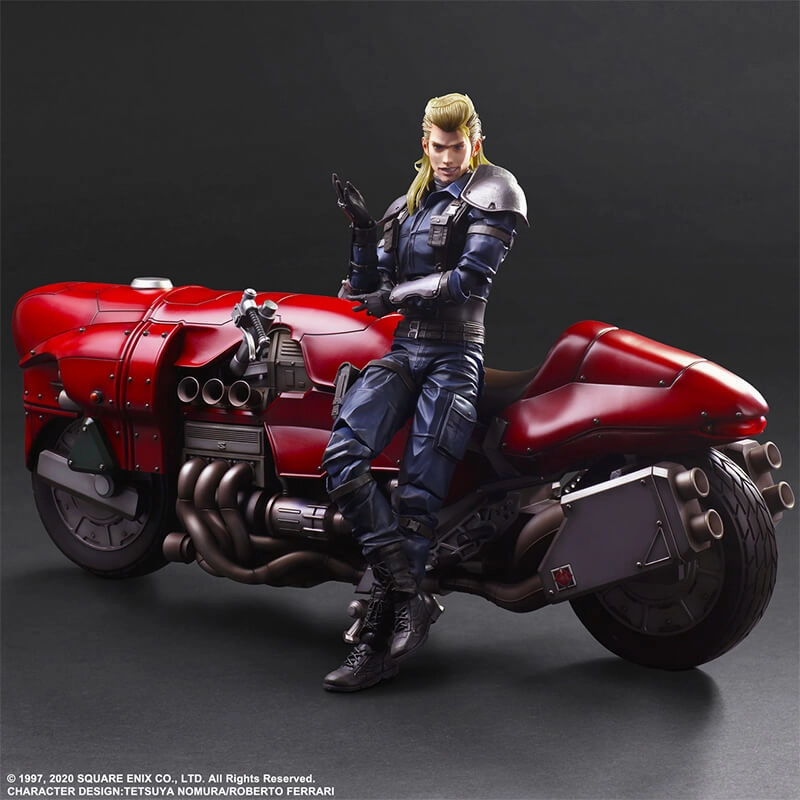 Cyborg Design FINAL FANTASY VII REMAKE - ROCHEY &amp; BIKE PLAY ARTS KAI FIGURE