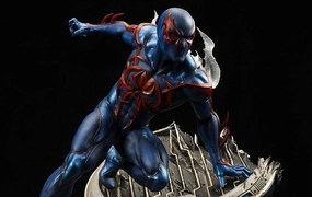 Spider-Man 2099 1/4 Scale Premium Statue Wildlife Model Spacecraft Model