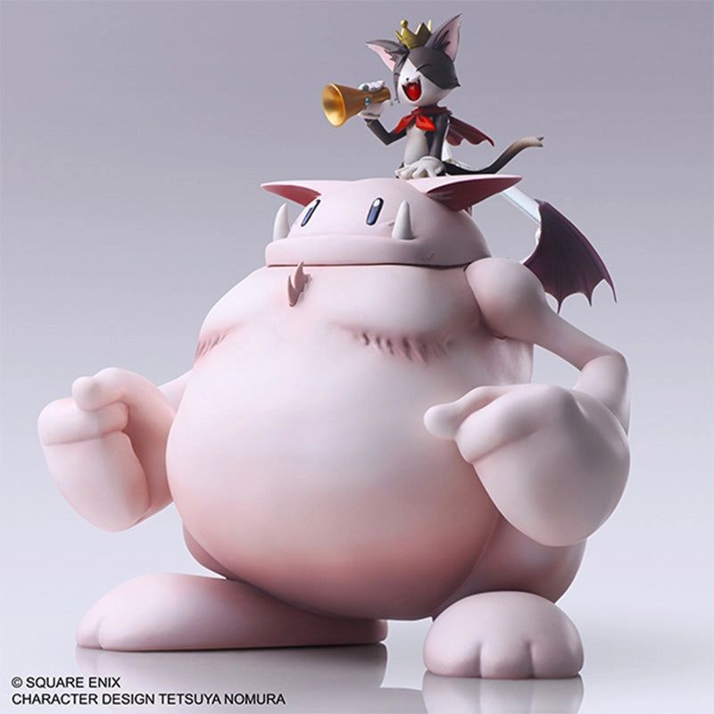 FINAL FANTASY VII - CAIT SITH & FAT MOOGLE BRING ARTS FIGURES International Icon Chibi Toy