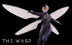 Graffiti Figure PVC Collection The Wasp BDS Art Scale 1/10 Statue Marvel