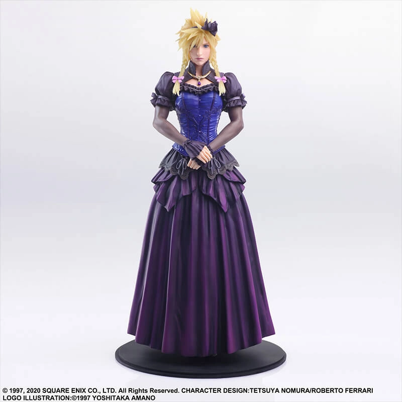 FINAL FANTASY VII REMAKE - CLOUD STRIFE DRESS FIGURE VER. STATIC ARTS Character Display