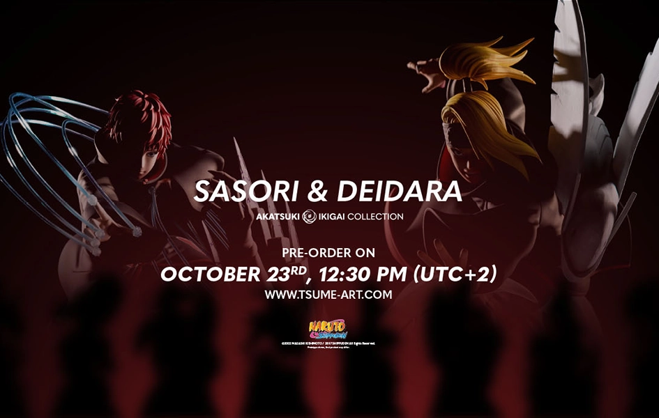 Polymer Clay Naruto: Shippuden - Sasori & Deidara Ikigai Statue