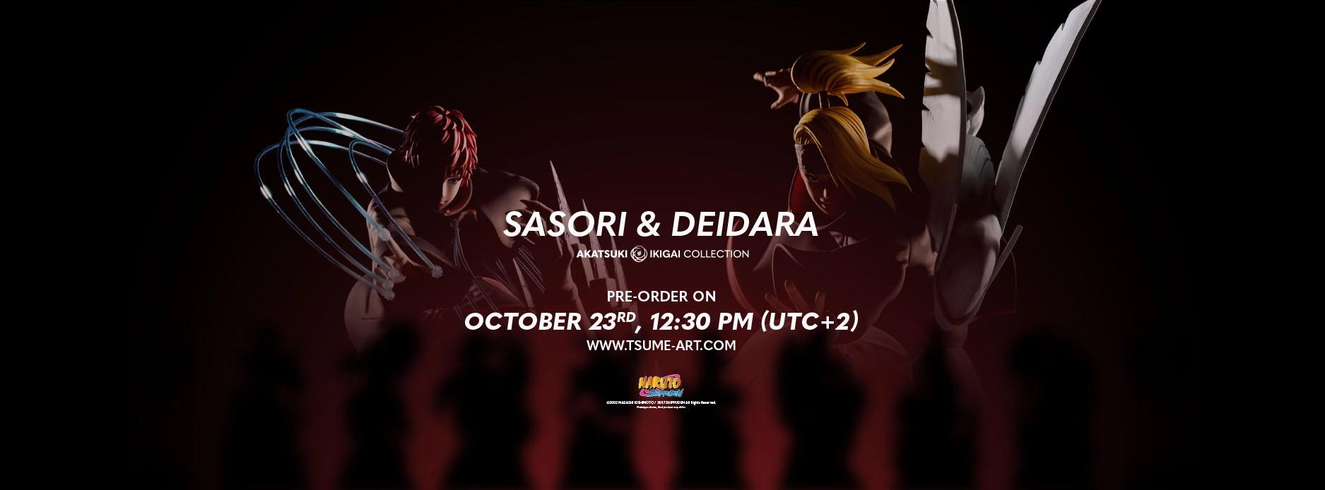 Naruto: Shippuden - Sasori & Deidara Ikigai Statue Fantasy Display Graffiti Figure