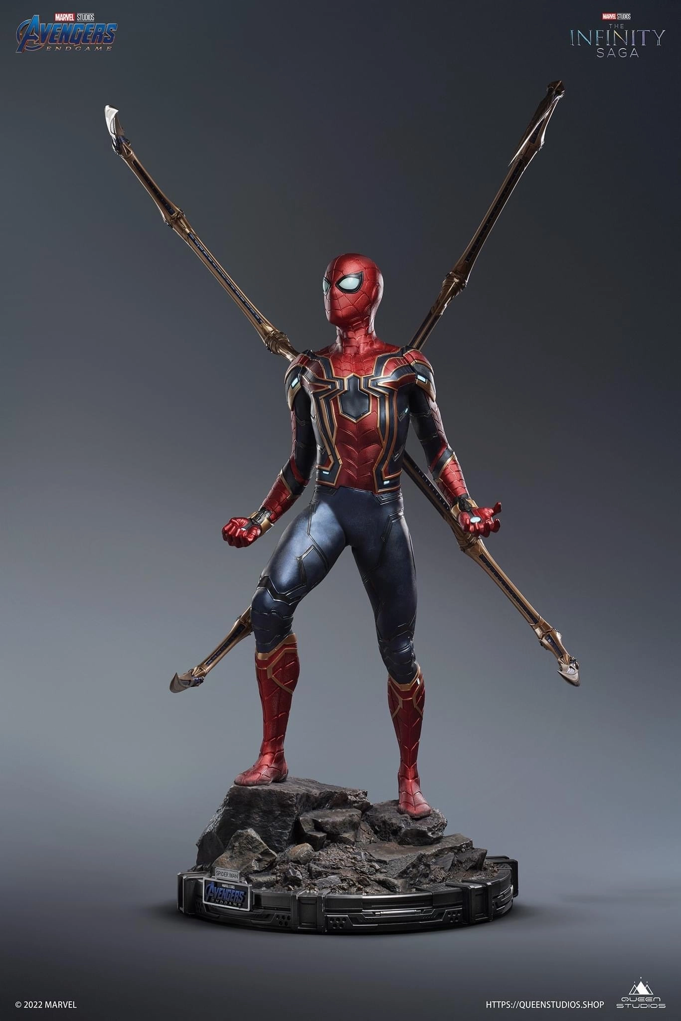 Premium product Iron Spider-Man (Standard Edition) 1/2 Scale Statue