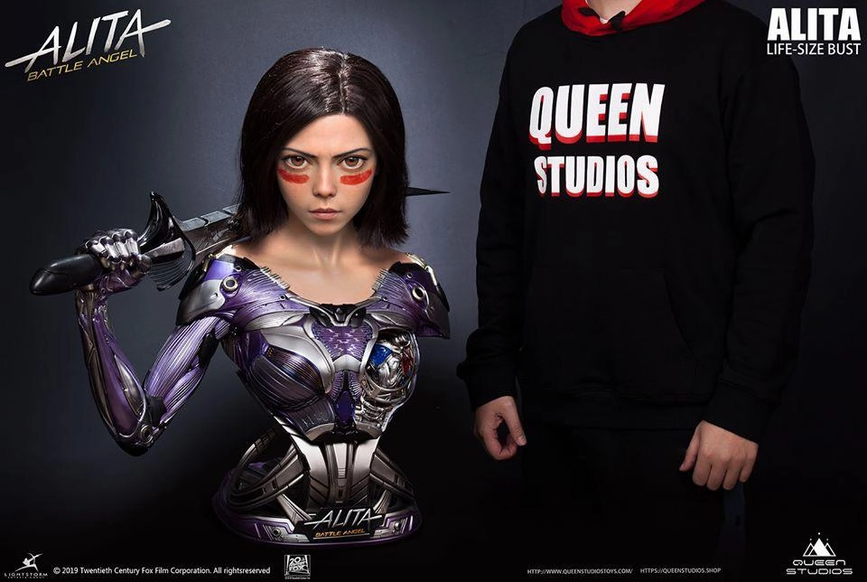 Alita: Battle Angel EXCLUSIVE 1:1 Scale Lifesize Bust Series Set