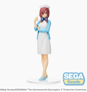 Premium product SEGA The Quintessential Quintuplets 2 SPM Figure Miku Nakano Nurse Ver