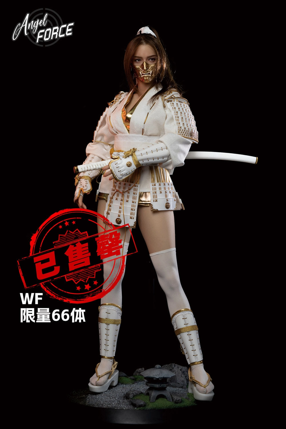 Angel Force - Sakuya (White LTD. Event Ed.) 1/3 Scale Figure Robot Art Anime Sculpture