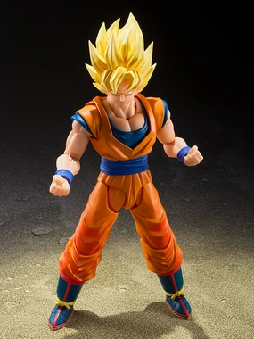 Dragon Ball Z S.H.Figuarts - Super Saiyan Son Goku (The Beginning of the Decisive Battle) Steampunk Gadget