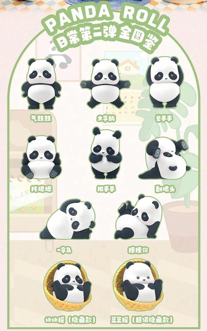 PANDA ROLL Daily Life Vol 2 Display Cabinet
