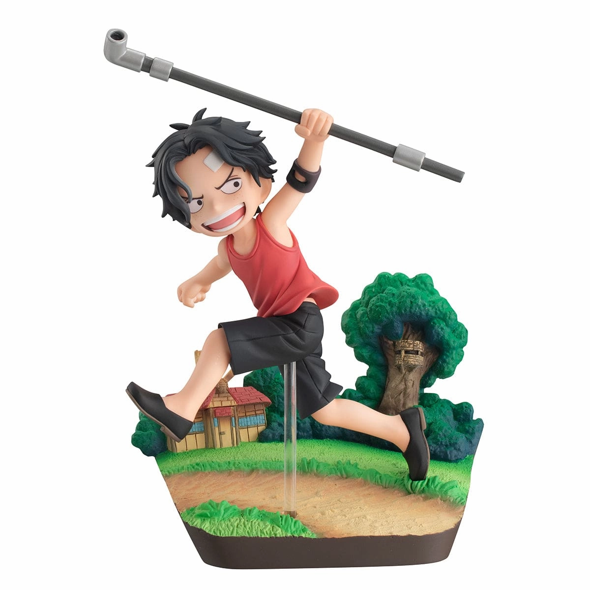 Limited Item Gaming Sculpture G.E.M. SERIES ONE PIECE Portgas D. Ace RUN??RUN??RUN??