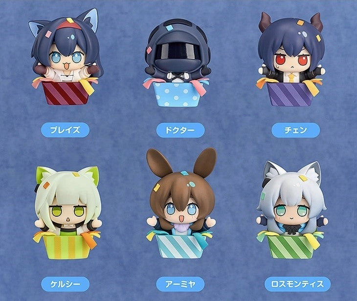 Arknights 123 Rhodes Island Gift Box Series Collectible Figures Workstation Decor Hobby Group