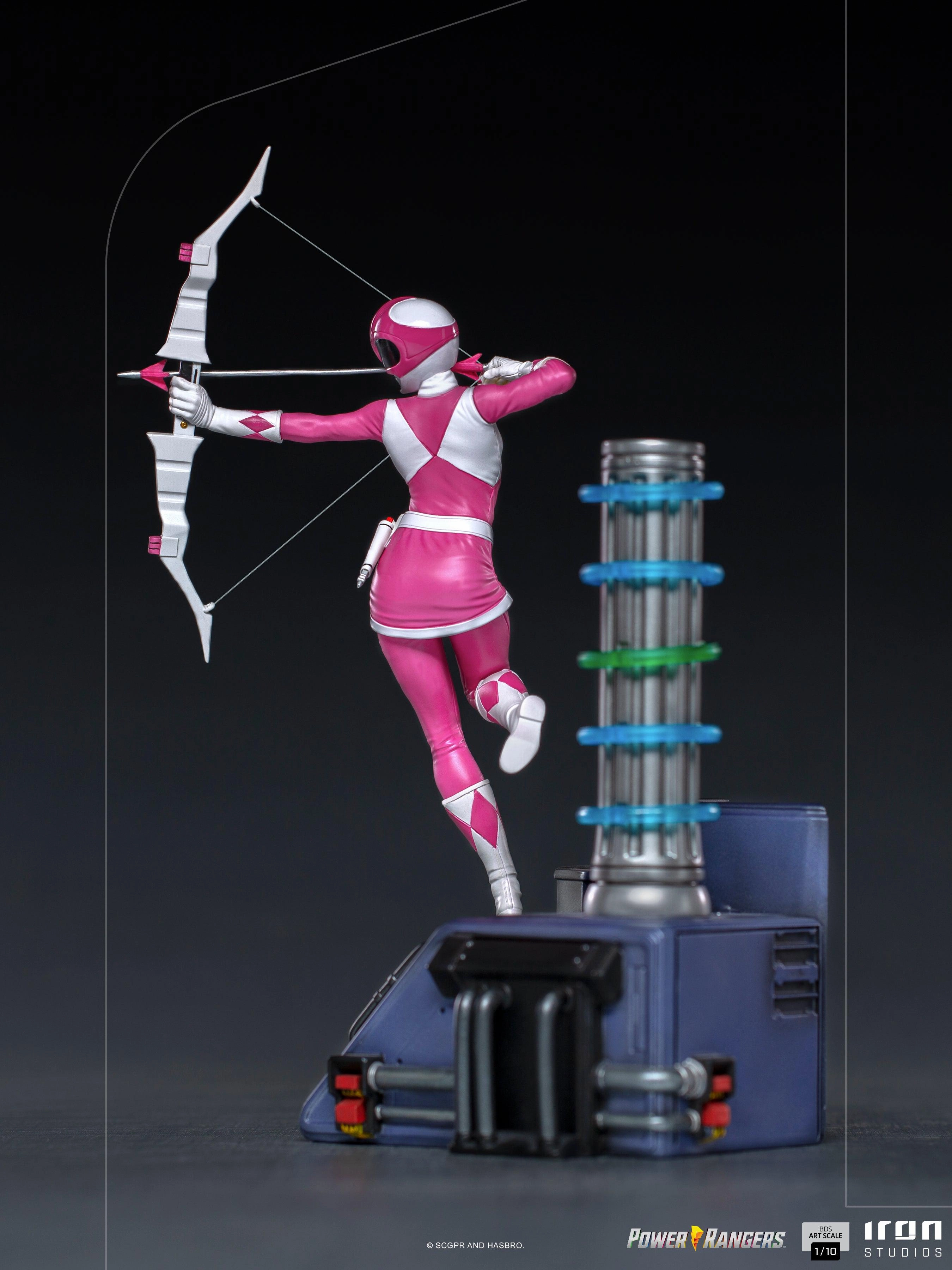 Miniature Toy Pink Ranger BDS Art Scale 1/10