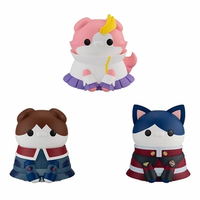 Toy Museum Miniature Toy MEGA CAT PROJECT MOBILE SUIT GUNDAM SEED Nyanto ! The Big Series Nyandam SEED Kira??Athrun??Lacus Set??with gift: Illustration Board??