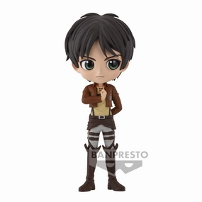 Fantasy Object Superhero Statue ATTACK ON TITAN FIGURE - QPOSKET - EREN YEAGER (A)