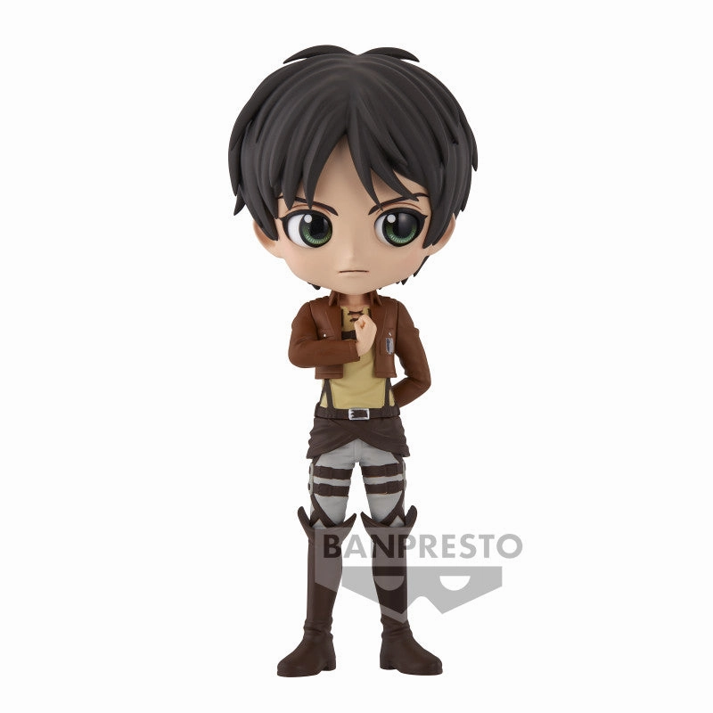Fantasy Object Superhero Statue ATTACK ON TITAN FIGURE - QPOSKET - EREN YEAGER (A)