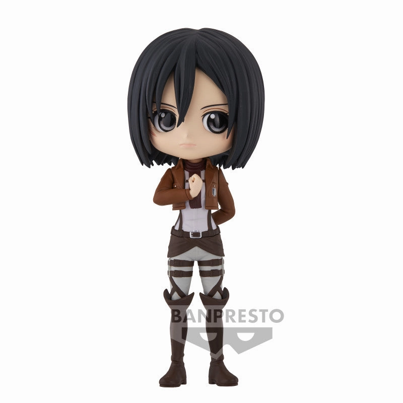 Limited Figure Posable Model ATTACK ON TITAN FIGURE - QPOSKET - MIKASA ACKERMAN (A)