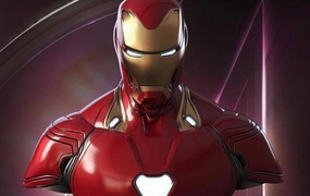 Avengers: Infinity War - Iron Man MK50 1:1 Scale Life-Size Bust - Clean Version Gaming Item Cultural Gift