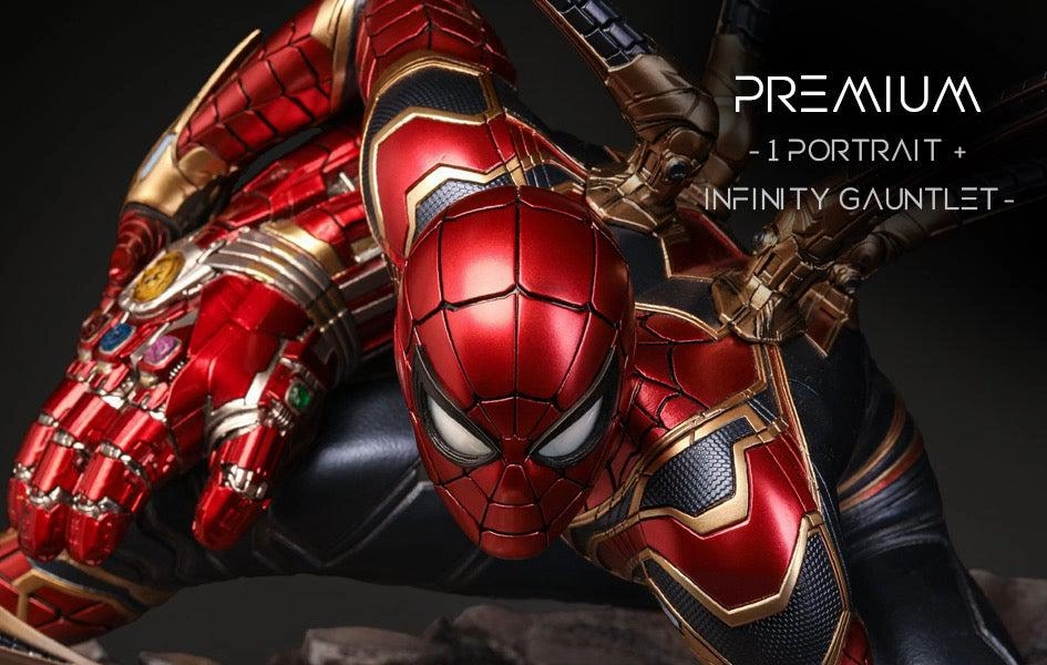 Avengers: Infinity War Iron Spider Premium Action Model Anime Display