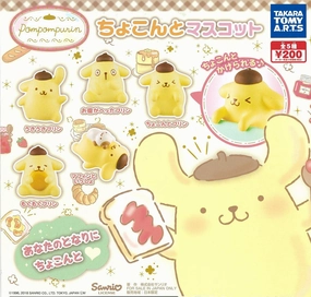 Adventure Character Battle Toy CP0105 - PomPomPurin - Chokonto Mascot - Complete Set