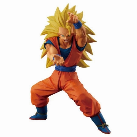 DRAGON BALL Z SUPER WARRIOR RETSUDEN III THE STRONGEST PARENT AND CHILD - VOL.4 SUPER SAIYAN SON GOKU Collectible piece