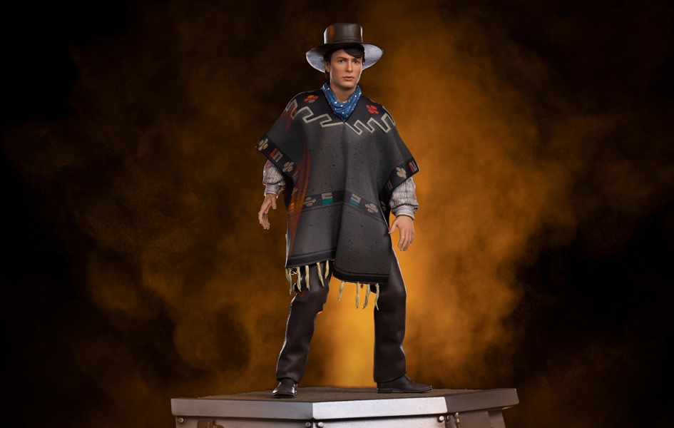 Back to the Future Part III - Marty McFly Art Scale 1/10 Surrealist Art Miniature Merchandise