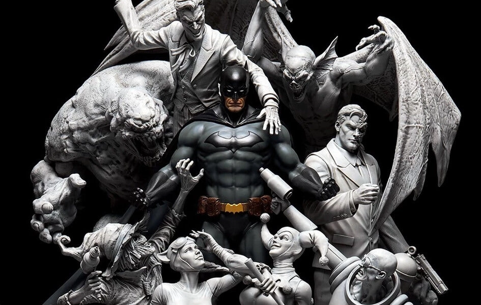 Vintage Theme Batman Sanity 1/6 Scale Epic Series Diorama - Smoke Version