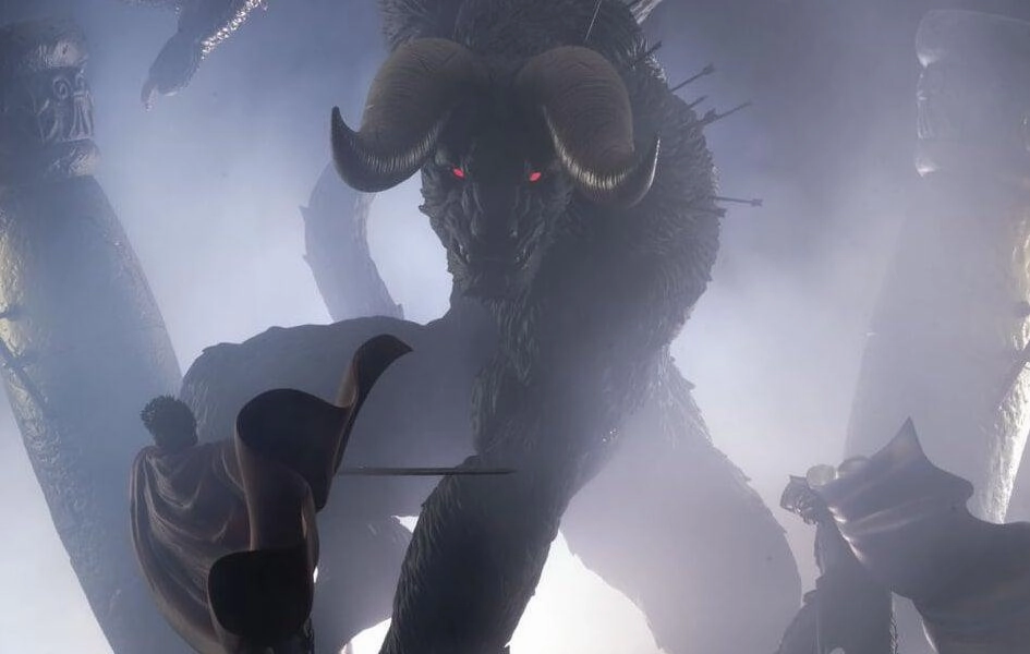 Berserk HQS  Guts & Griffith Vs. Zodd Statue Premium Merchandise