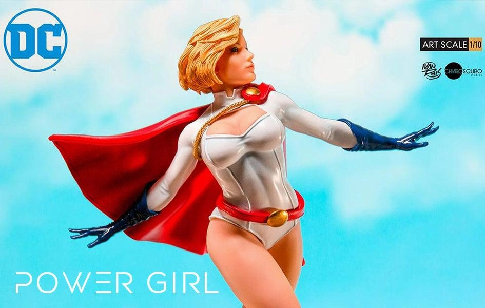 Power Girl 1/10 Art Scale Statue Ivan Reis Superhero Collection Designer creation