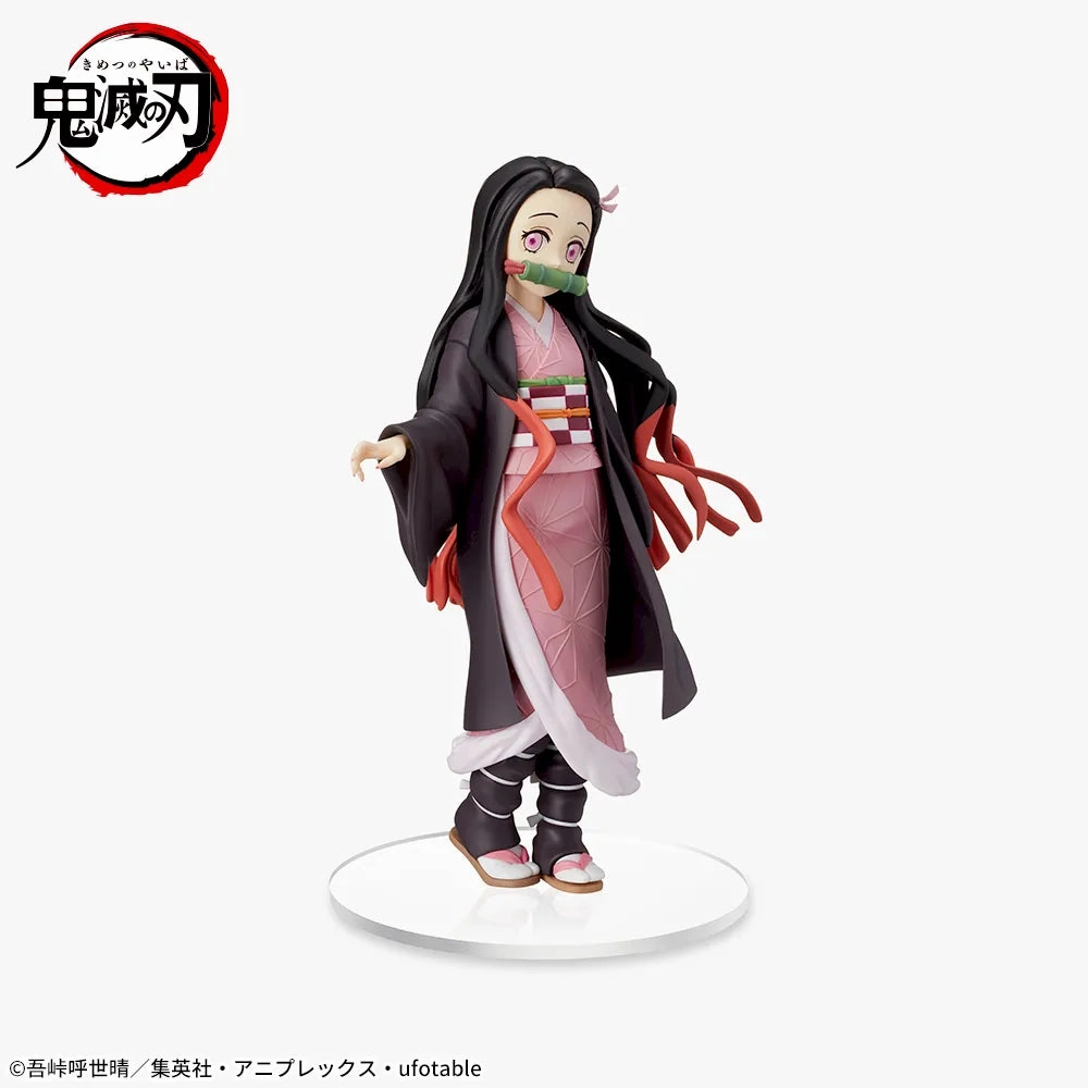 Demon Slayer Super Premium Figure - Nezuko Kamado The bond between siblings Premium Creation Super Deformed