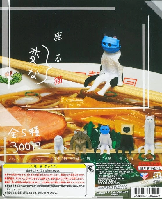 Pre-Columbian Pixar Favorite CP1138 Sitting Strange Cat