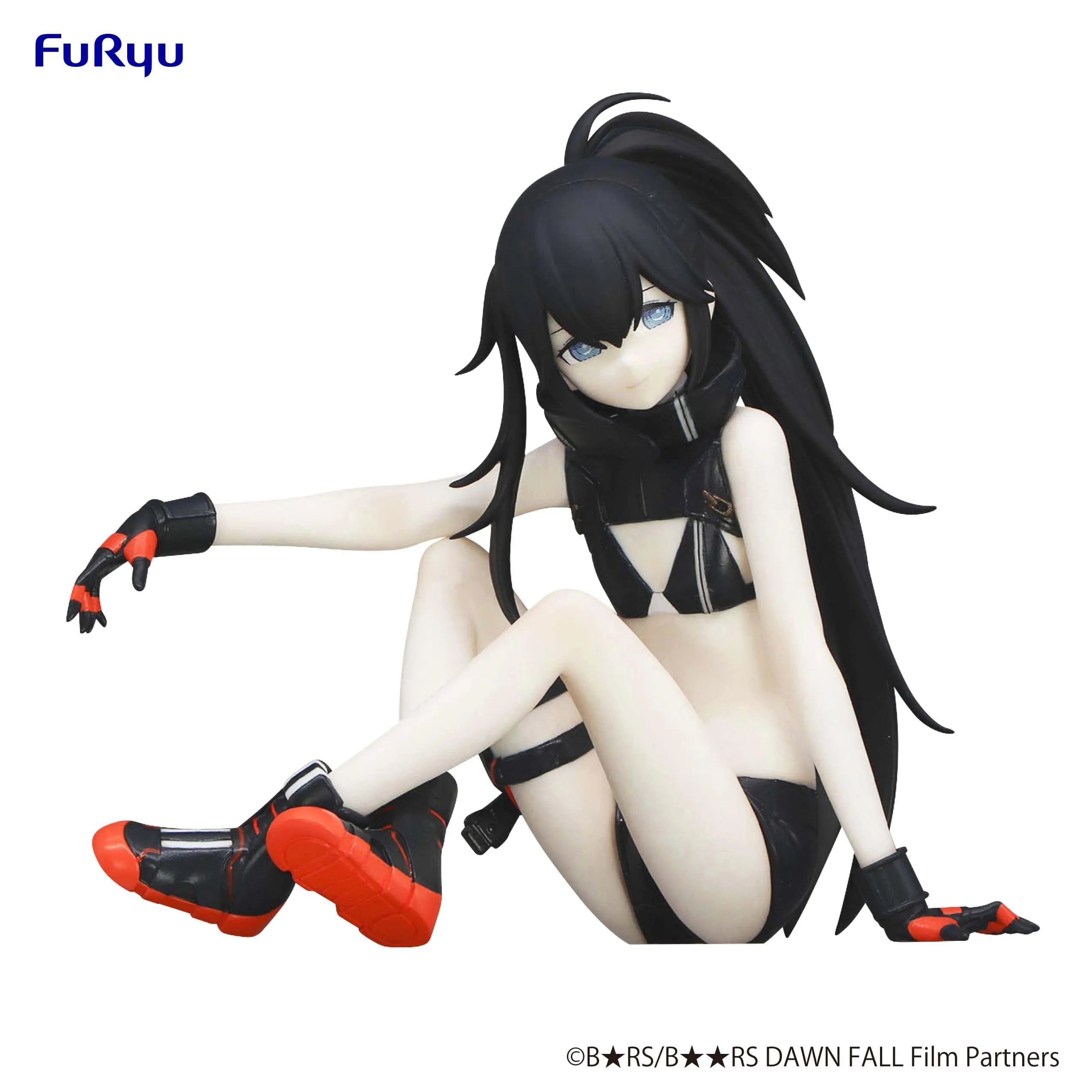 BLACK ?? ROCK SHOOTER DAWN FALL Noodle Stopper Figure Black Rock Shooter Designer creation