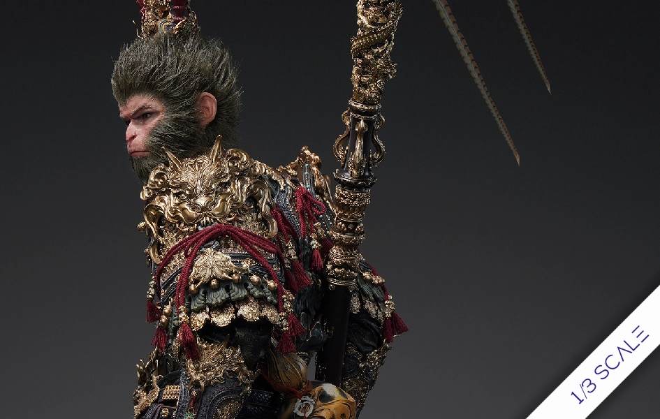 Black Myth: Wukong - Sun Wukong 1/3 Scale Statue by Queen Studios Impressionist Art Cowboy Sculpture