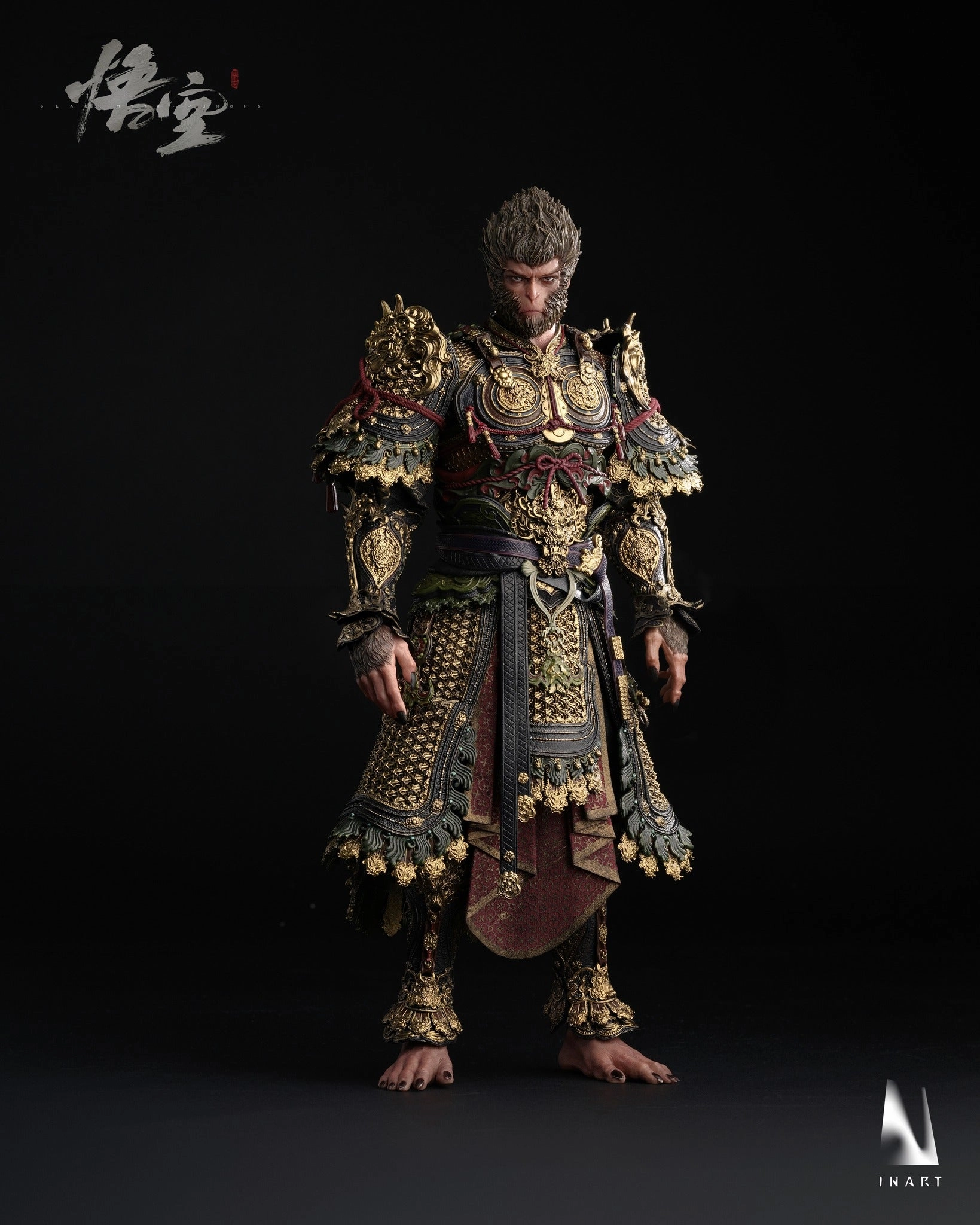 Black Myth: Wukong - Sun Wukong (Great Sage Armor Set) InArt 1/6 Scale Figure Hobby Figure