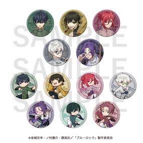 Articulated Replica Blue Lock China Kung Fu ! Trading Metallic Can Badge