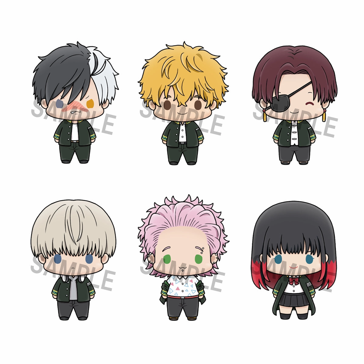 Adventure Character Gothic style CHOKORIN COLLECTION WIND BREAKER Vol.2 (SET of 6pcs)