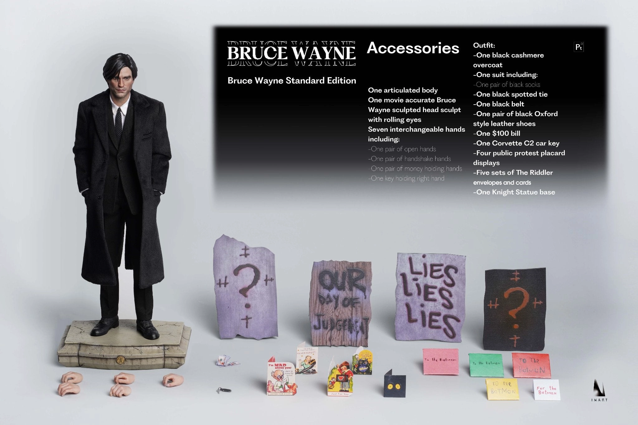 Superhero Goods Bruce Wayne (Standard Edition) InArt 1/6 Scale Figure