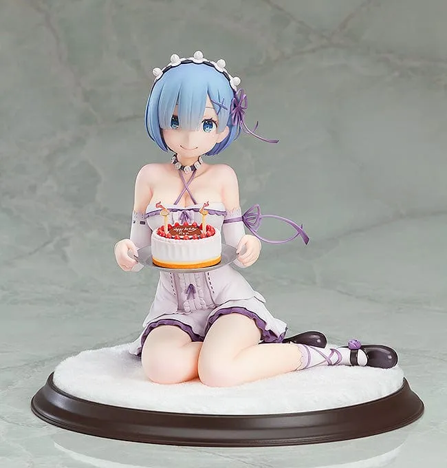Limited Hobby Valentine Gift Re: ZERO - Starting Life in Another World - Rem : Birthday Cake Ver. ( re-run ) 1/7 Scale Figure