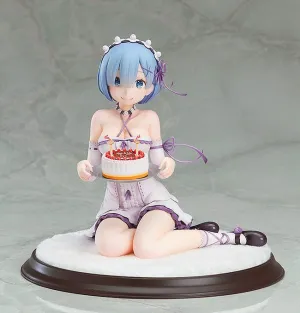 Limited Hobby Valentine Gift Re: ZERO - Starting Life in Another World - Rem : Birthday Cake Ver. ( re-run ) 1/7 Scale Figure