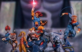 Thundercats Full Set BDS Art Scale Statues Dio Chibi Toy