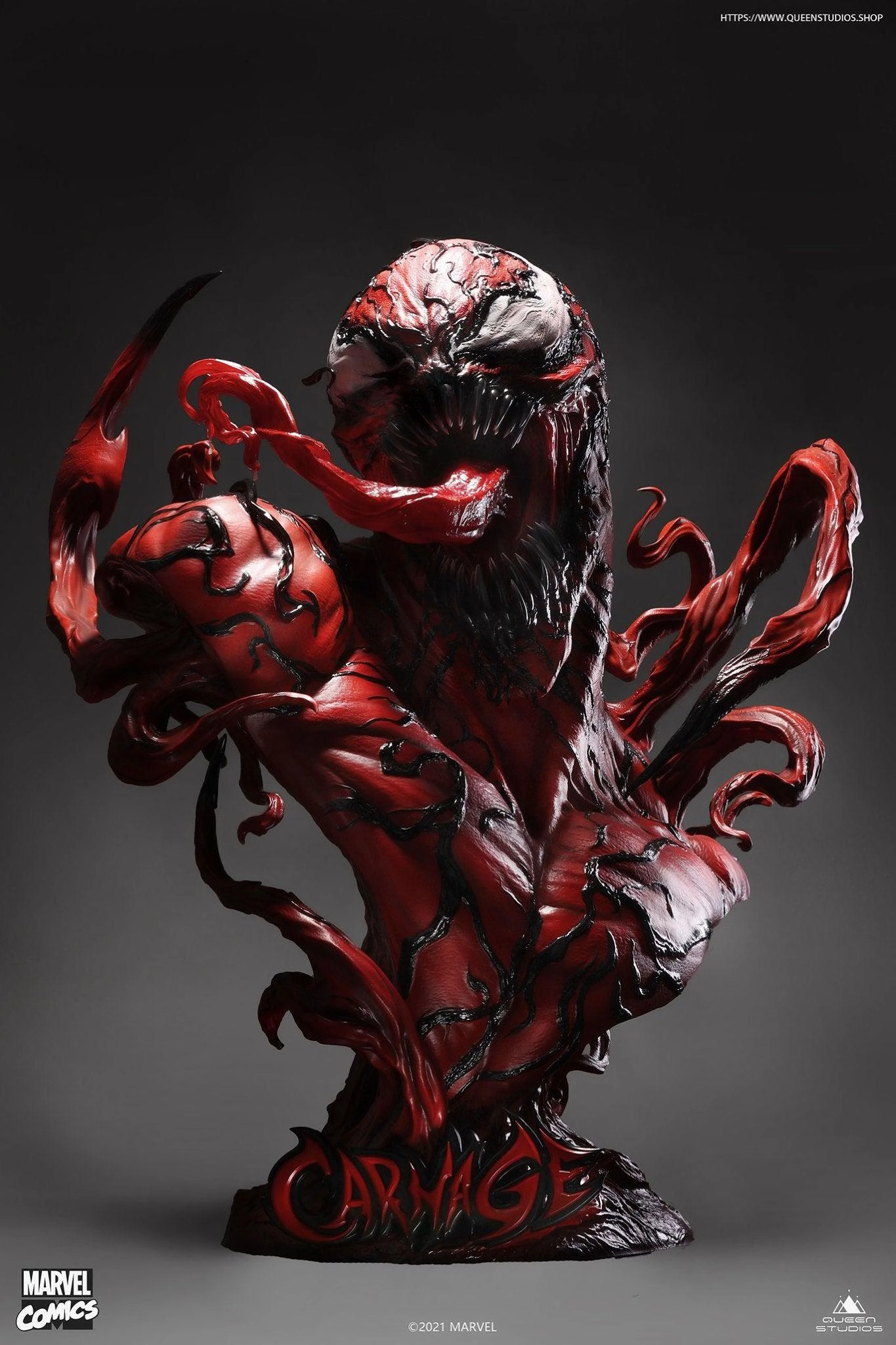 Carnage Life-Size Bust PVC Item