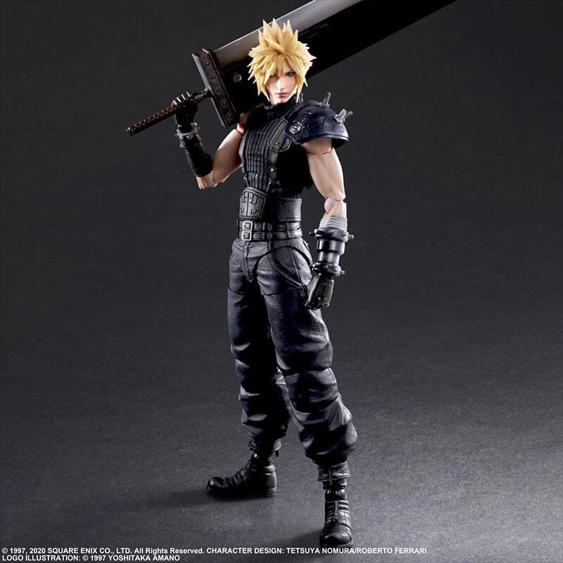 FINAL FANTASY VII REMAKE - CLOUD STRIFE VER.2 PLAY ARTS KAI FIGURE Animal Crossing Gaming Hobby