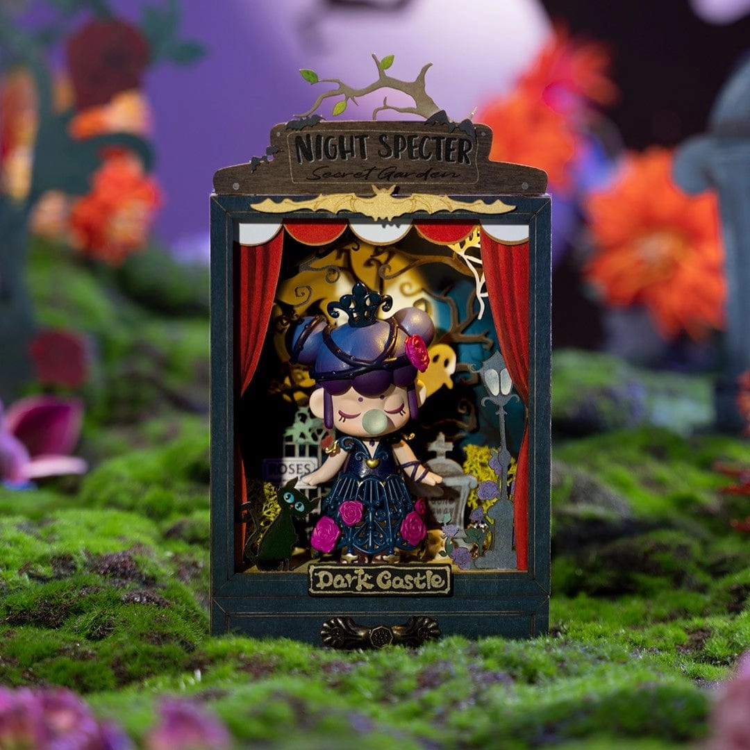 DIY Miniature Dollhouse Box Theater Secret Garden series Superhero Toy