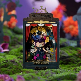 DIY Miniature Dollhouse Box Theater Secret Garden series Superhero Toy