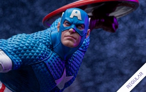 Desktop Toy Infinity Gauntlet Diorama - Captain America BDS Art Scale 1/10