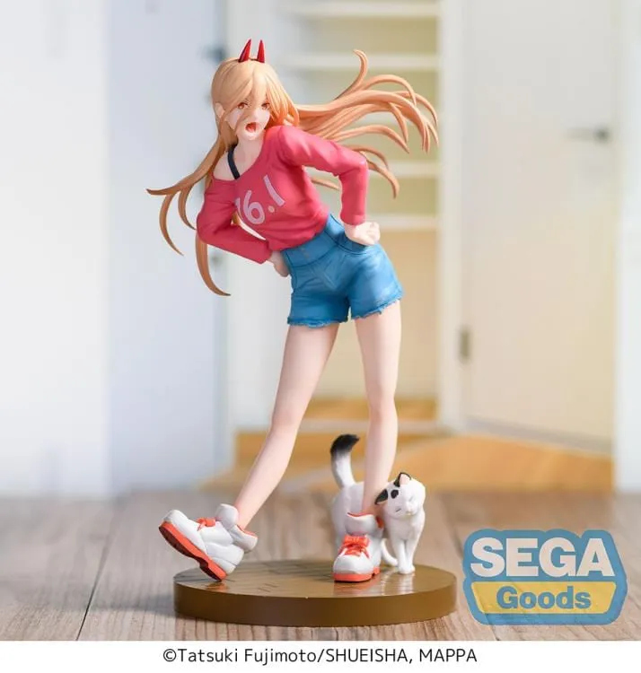 Film Prop Replica International Icon Chainsaw Man Luminasta Power Figure