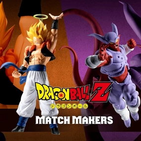 DRAGON BALL Z MATCH MAKERS - SUPER SAIYAN GOGETA VS JANEMBA SPECIAL SET National Treasure Cross Culture